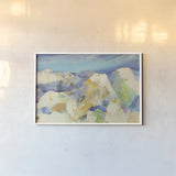 Wasatch by Albena Hristova. shown as a paper print in a white frame. Available as a archival giclee rolled canvas, fine art paper, or poster print. SKU 20047i.