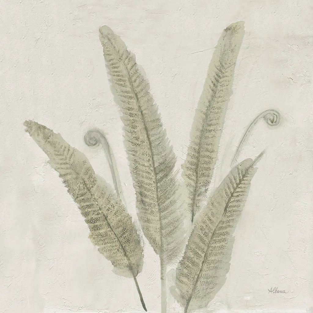 Watercolor Forest Ferns II v2 by Albena Hristova. SKU 86702a. Archival Giclee Fine art print for wall decor.