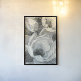 White Delight I by Albena Hristova. shown as a paper print in a black flame. Available as a archival giclee rolled canvas, fine art paper, or poster print. SKU 57917h.