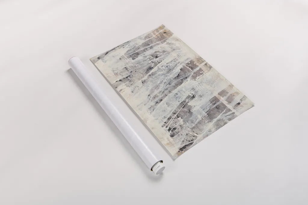 White Out by Albena Hristova. shown as a rolled paper print. Available as archival giclee rolled canvas, fine art paper, or poster print. SKU 54065i.