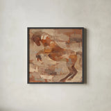 Wild and Free by Albena Hristova. Shown in a sleek black glass frame for a contemporary gallery look. Available as an archival giclee rolled canvas, fine art paper, or poster print. SKU 14220a.