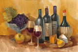 Wine and Fruit I v2 by Albena Hristova. SKU 49937i. Archival Giclee Fine art print for wall decor.