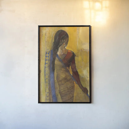 Women of the World I by Albena Hristova. shown as a paper print in a black flame. Available as a archival giclee rolled canvas, fine art paper, or poster print. SKU 71614h.