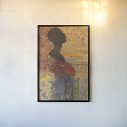 Women of the World III by Albena Hristova. shown as a paper print in a black flame. Available as a archival giclee rolled canvas, fine art paper, or poster print. SKU 71616h.