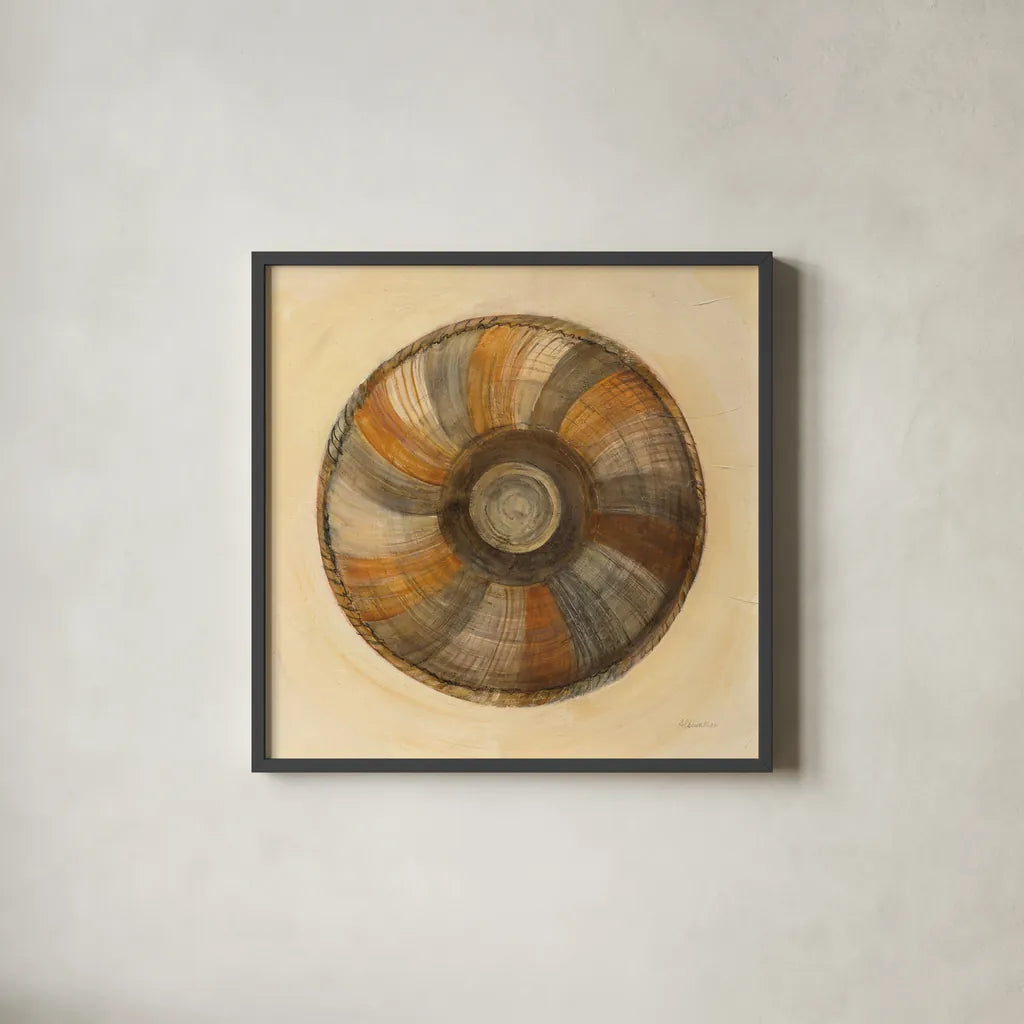 Woven Beauty II by Albena Hristova. Shown in a sleek black glass frame for a contemporary gallery look. Available as an archival giclee rolled canvas, fine art paper, or poster print. SKU 53331a.