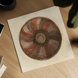 Woven Beauty II Dark by Albena Hristova. Shown as a detailed flat fine art print, highlighting archival giclee quality. Available as an archival giclee rolled canvas, fine art paper, or poster print. SKU 59151a.