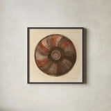 Woven Beauty II Dark by Albena Hristova. Shown in a sleek black glass frame for a contemporary gallery look. Available as an archival giclee rolled canvas, fine art paper, or poster print. SKU 59151a.