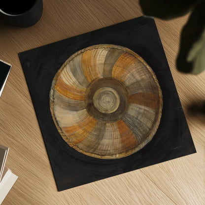 Woven Beauty II on Black by Albena Hristova. Shown as a detailed flat fine art print, highlighting archival giclee quality. Available as an archival giclee rolled canvas, fine art paper, or poster print. SKU 59354a.