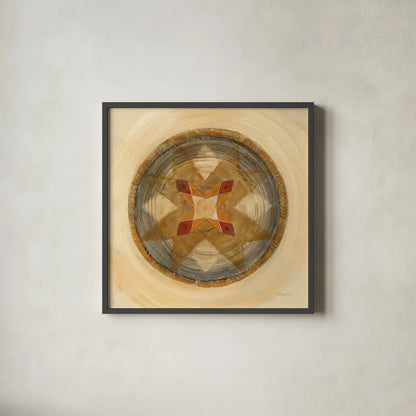 Woven Beauty III by Albena Hristova. Shown in a sleek black glass frame for a contemporary gallery look. Available as an archival giclee rolled canvas, fine art paper, or poster print. SKU 53332a.