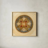 Woven Beauty III by Albena Hristova. Shown in a natural wood glass frame for a timeless modern aesthetic. Available as an archival giclee rolled canvas, fine art paper, or poster print. SKU 53332a.
