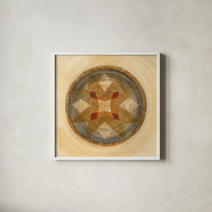 Woven Beauty III by Albena Hristova. Shown in a crisp white glass frame for a clean and minimalist style. Available as an archival giclee rolled canvas, fine art paper, or poster print. SKU 53332a.