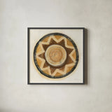 Woven Wonders III by Albena Hristova. Shown in a sleek black glass frame for a contemporary gallery look. Available as an archival giclee rolled canvas, fine art paper, or poster print. SKU 58718a.