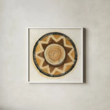 Woven Wonders III by Albena Hristova. Shown in a crisp white glass frame for a clean and minimalist style. Available as an archival giclee rolled canvas, fine art paper, or poster print. SKU 58718a.
