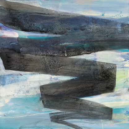 Zag by Albena Hristova. SKU 63829a. Archival Giclee Fine art print for wall decor.