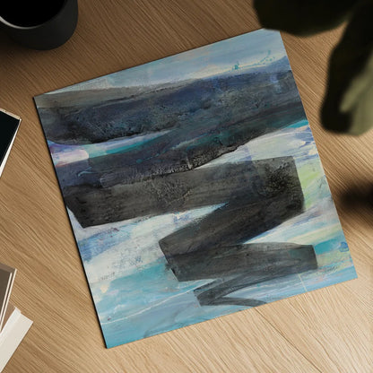 Zag by Albena Hristova. Shown as a detailed flat fine art print, highlighting archival giclee quality. Available as an archival giclee rolled canvas, fine art paper, or poster print. SKU 63829a.