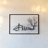Along the Way by Aledanda. shown as a paper print in a black flame. Available as a archival giclee rolled canvas, fine art paper, or poster print. SKU 37467i.