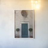 Always Welcome by Aledanda. shown as a paper print in a white frame. Available as a archival giclee rolled canvas, fine art paper, or poster print. SKU 58393h.