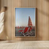 At the Beach IV by Aledanda. shown as over sized large wall art. Available as an archival giclee rolled canvas, fine art paper, or poster print. SKU 58388h.
