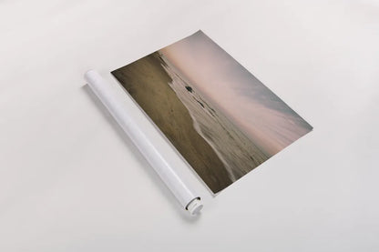 Beach Rays by Aledanda. shown as a rolled paper print. Available as archival giclee rolled canvas, fine art paper, or poster print. SKU 46202i.