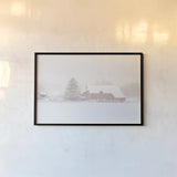 Big Red by Aledanda. shown as a paper print in a black flame. Available as a archival giclee rolled canvas, fine art paper, or poster print. SKU 60530i.