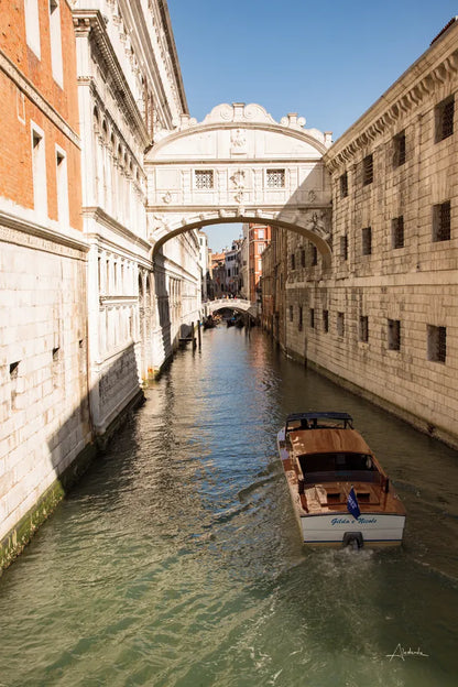 Bridge of Sighs by Aledanda. SKU 81691h. Archival Giclee Fine art print for wall decor.