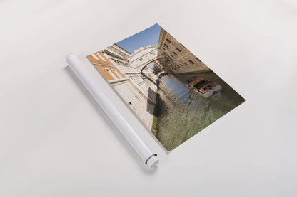 Bridge of Sighs by Aledanda. shown as a rolled paper print. Available as archival giclee rolled canvas, fine art paper, or poster print. SKU 81691h.