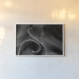 Circling Around by Aledanda. shown as a paper print in a white frame. Available as a archival giclee rolled canvas, fine art paper, or poster print. SKU 55302i.