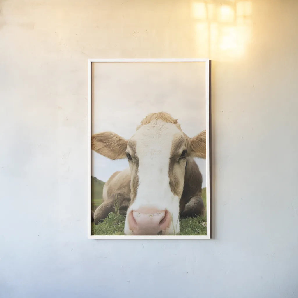 Close Up I v2 Crop by Aledanda. shown as a paper print in a white frame. Available as a archival giclee rolled canvas, fine art paper, or poster print. SKU 43244h.