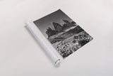 Dolomiti IV by Aledanda. shown as a rolled paper print. Available as archival giclee rolled canvas, fine art paper, or poster print. SKU 64367h.