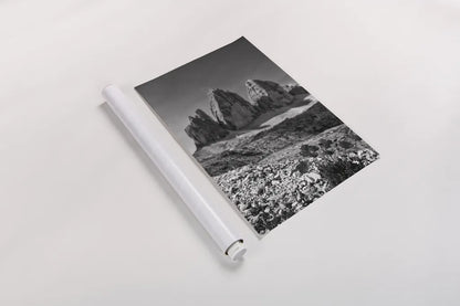 Dolomiti IV by Aledanda. shown as a rolled paper print. Available as archival giclee rolled canvas, fine art paper, or poster print. SKU 64367h.