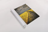 Down the Road by Aledanda. shown as a rolled paper print. Available as archival giclee rolled canvas, fine art paper, or poster print. SKU 38322h.