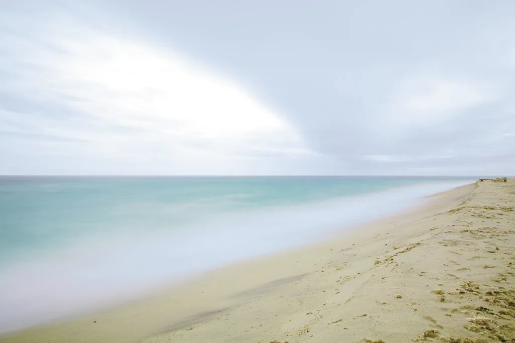 Early Morning Beach by Aledanda. SKU 46204i. Archival Giclee Fine art print for wall decor.