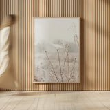Early Snow by Aledanda. shown as over sized large wall art. Available as an archival giclee rolled canvas, fine art paper, or poster print. SKU 60995h.
