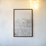 Early Snow by Aledanda. shown as a paper print in a black flame. Available as a archival giclee rolled canvas, fine art paper, or poster print. SKU 60995h.