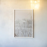 Early Snow by Aledanda. shown as a paper print in a white frame. Available as a archival giclee rolled canvas, fine art paper, or poster print. SKU 60995h.