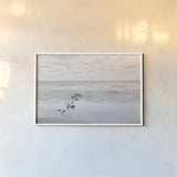 Ends and Beginnings by Aledanda. shown as a paper print in a white frame. Available as a archival giclee rolled canvas, fine art paper, or poster print. SKU 64371i.