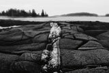 Fissures in Maine by Aledanda. SKU 64372i. Archival Giclee Fine art print for wall decor.