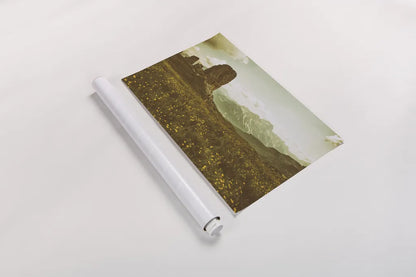 Floral Fields by Aledanda. shown as a rolled paper print. Available as archival giclee rolled canvas, fine art paper, or poster print. SKU 63227i.