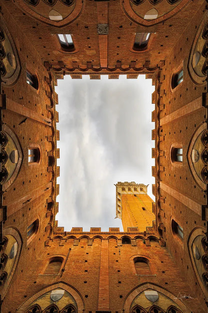 From the Courtyard by Aledanda. SKU 71237h. Archival Giclee Fine art print for wall decor.