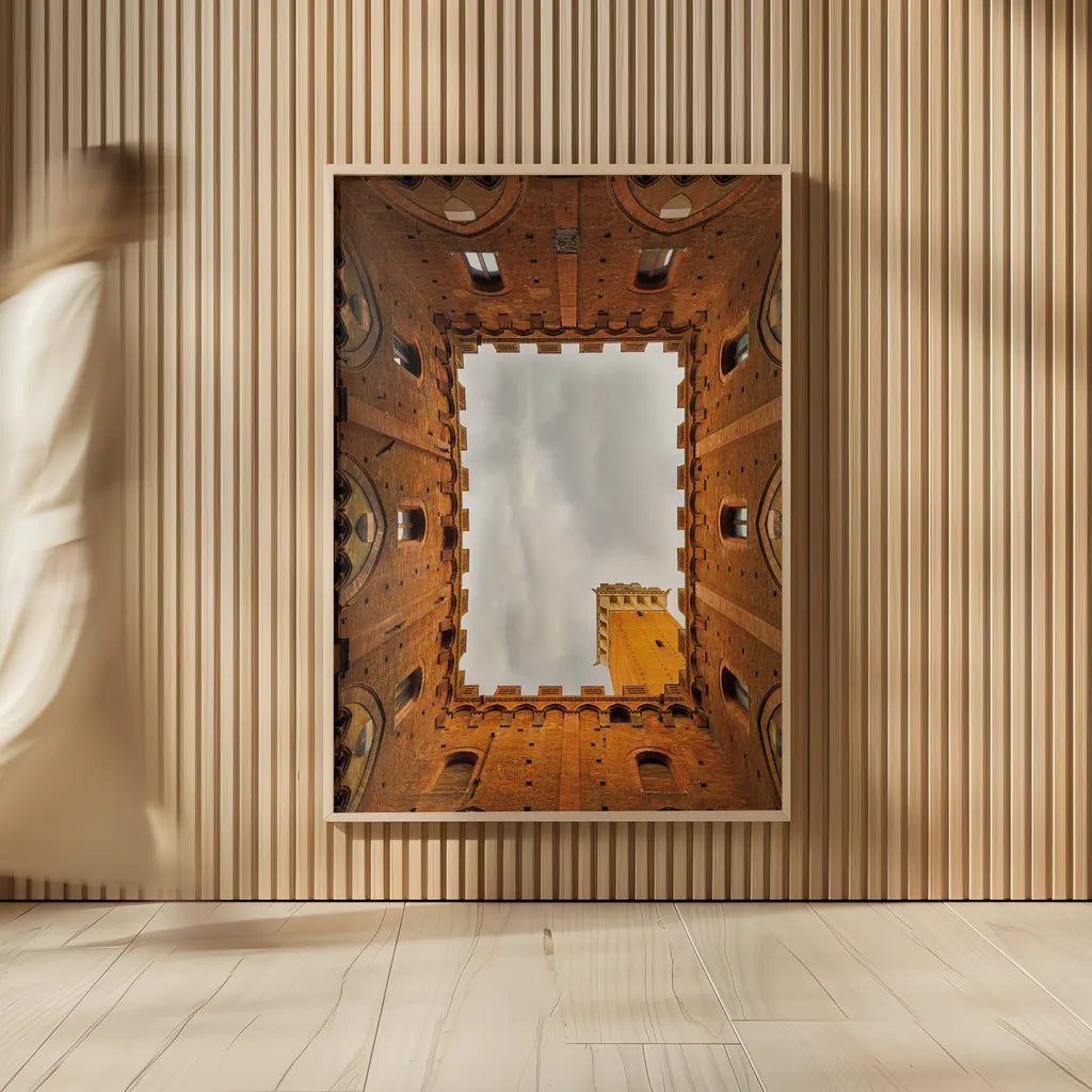 From the Courtyard by Aledanda. shown as over sized large wall art. Available as an archival giclee rolled canvas, fine art paper, or poster print. SKU 71237h.