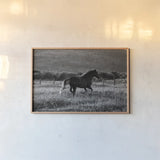 Going Home by Aledanda. shown as a paper print in a natural frame. Available as a archival giclee rolled canvas, fine art paper, or poster print. SKU 38299i.
