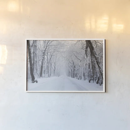 Going Home by Aledanda. shown as a paper print in a white frame. Available as a archival giclee rolled canvas, fine art paper, or poster print. SKU 60994i.