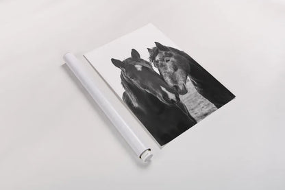 Good Friends Mane by Aledanda. shown as a rolled paper print. Available as archival giclee rolled canvas, fine art paper, or poster print. SKU 71287h.