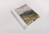 Grassy Mountain Slopes by Aledanda. shown as a rolled paper print. Available as archival giclee rolled canvas, fine art paper, or poster print. SKU 63230h.