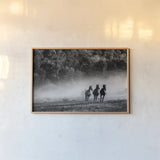 Horse Country Crop by Aledanda. shown as a paper print in a natural frame. Available as a archival giclee rolled canvas, fine art paper, or poster print. SKU 38300i.