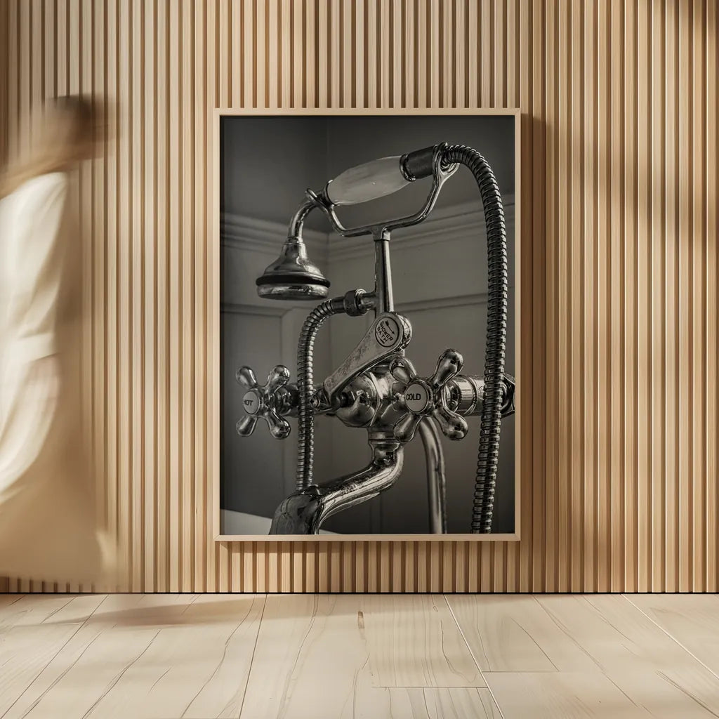 Hot and Cold II by Aledanda. shown as over sized large wall art. Available as an archival giclee rolled canvas, fine art paper, or poster print. SKU 58221h.