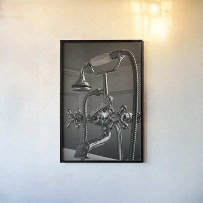 Hot and Cold II by Aledanda. shown as a paper print in a black flame. Available as a archival giclee rolled canvas, fine art paper, or poster print. SKU 58221h.