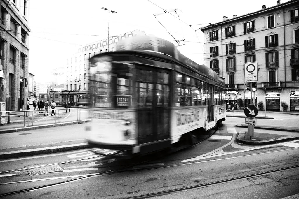 In Town by Aledanda. SKU 47849i. Archival Giclee Fine art print for wall decor.