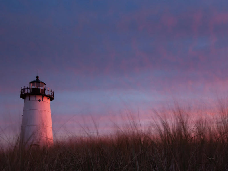 Lighthouse at Sunset by Aledanda