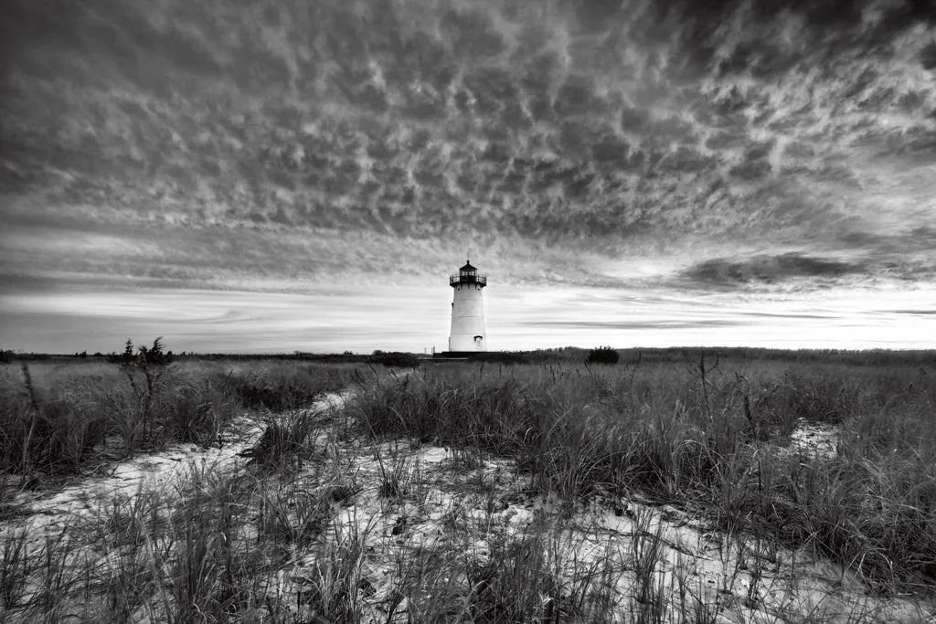 Lighthouse on Coast by Aledanda. SKU 37448i. Archival Giclee Fine art print for wall decor.